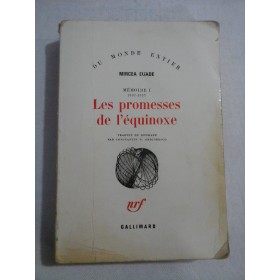 LES PROMESSES DE L'EQUINOXE - MIRCEA ELIADE 